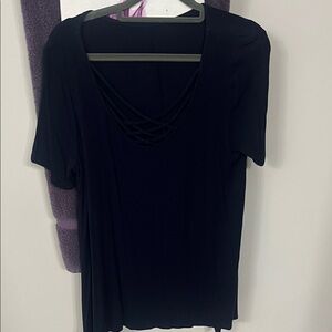 Navy Blue Women's Top